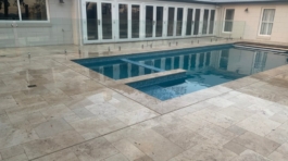 Random Pattern Stone Floor External Tiling